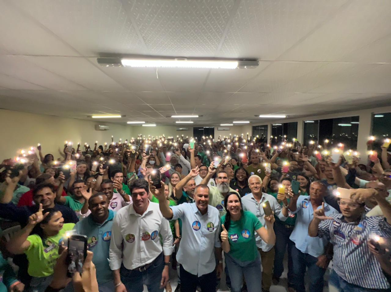 Acompanhada do deputado federal Otto Filho, Ludmilla Fiscina cumpriu agenda em Pedrão e Alagoinhas nesta segunda-feira (19)